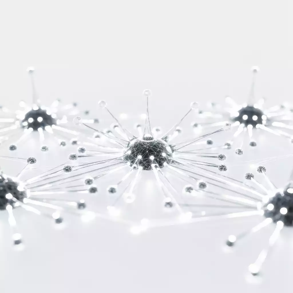 Artificial Intelligence concept with futuristic design